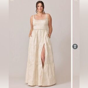 Winslet Luxe Jacquard Dress